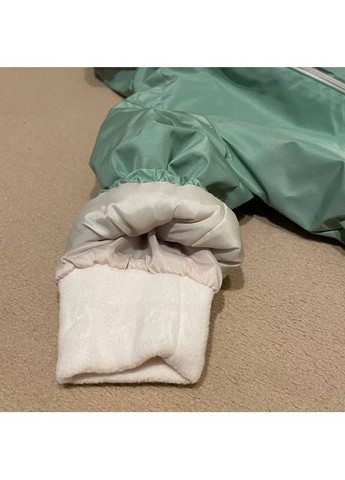 зимний термокомбинезон на флисе для девочки зеленый Lupilu (371813177)