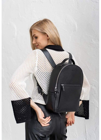 Шкіряний рюкзак Groove M чорний The Wings (348358705)