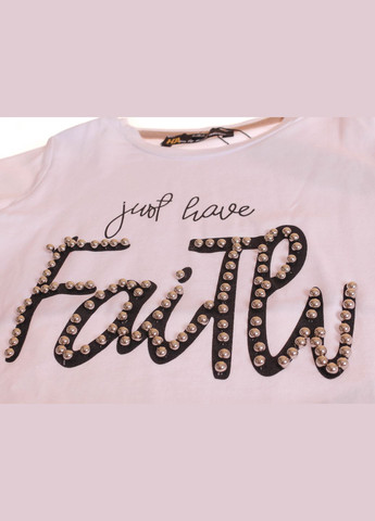 Белый летний футболка + юбка 1176 HA