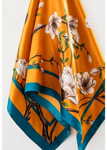 Шовкова хустка "Квітковий рай" Mosi (322578186)