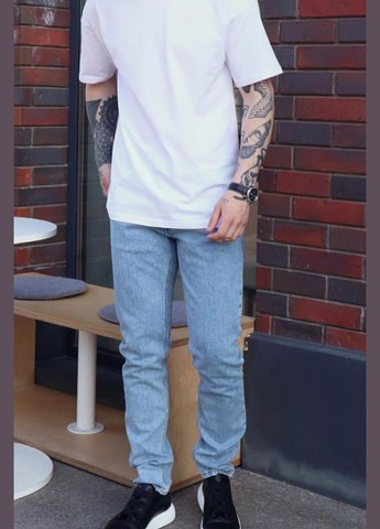 Синие демисезонные прямые джинсы regular classic Reload