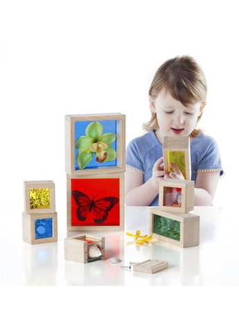 Набор Natural Play Сокровища в цветных ящиках (G3085) Guidecraft (331298370)