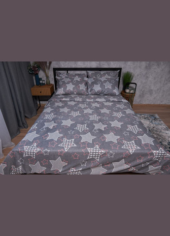 Комплект постільної білизни Микросатин Premium «» полуторний євро 160х220 наволочки 4х70х70 (MS-820002532) Moon&Star Stardom (286762417)