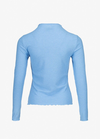 Лонгслив однотонный женский 5817 Голубой shop (2000990945983) No Brand (362745143)