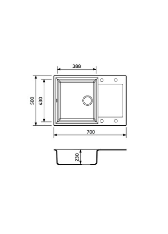 Кухонная мойка Adamant (371632948)