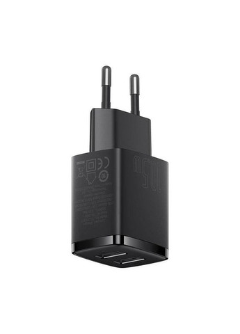Зарядка Compact 10,5W (2 USB) Baseus (360554674)