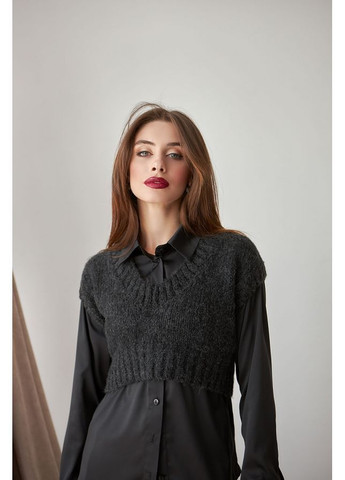 Жилет 2400 Антрацит Triko Bakh (368650740)