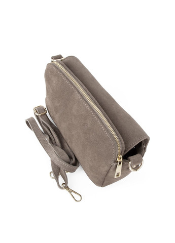 Сумка-клатч жіноча маленька замшева 04042 тауп Virginia Conti (369368466)