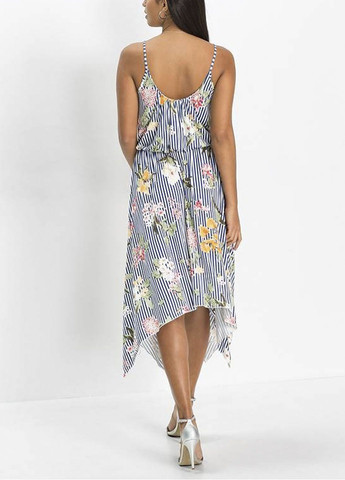 Комбинированное кэжуал платье Venus с цветочным принтом