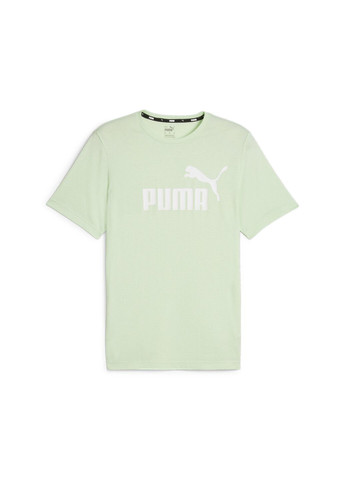 Зелена футболка essentials heather men's tee Puma