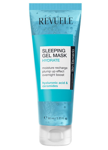 Гель маска ночная Гидратирующая (голубая)Sleeping Gel Mask 80 мл REVUELE Гель маска нічна (315781307)