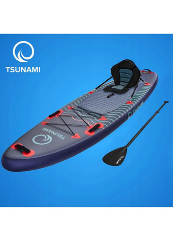 Надувна SUP дошка 350 см з веслом Wave T03 TSUNAMI (282953812)