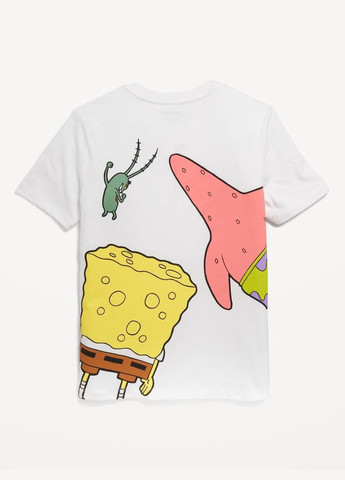 Белая летняя футболка для мальчика детская белая No Brand