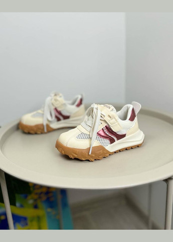 Бежеві літні дитячі кросівки бежеві 1314 No Brand