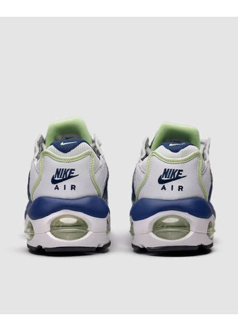 Белые летние кроссовки nike tw white lemon twist navy найк тв вайт лемон твист No Brand