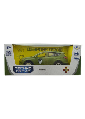 Автомодель Шевроны Героев Toyota Pav4 Ураган () TechnoDrive KM6198 (328394907)