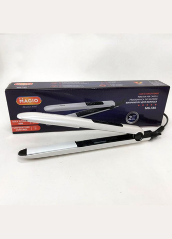 Щипці випрямляч для волосся MG-586, праска для завивки волосся, прилад для завивки волосся Magio (364663865)