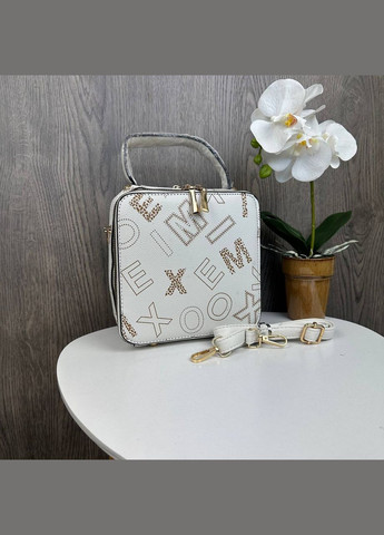 Дитяча сумочка маленька з ведмедиком міні сумка для дівчаток з ведмедем біла Bear (345742185)