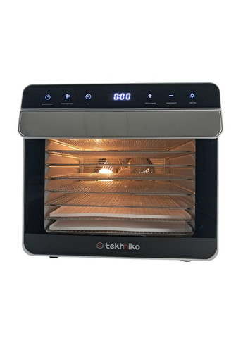 Дегідратор професійний DH-08A-SS нержавіюча сталь (8 лотків) Tekhniko (304029212)