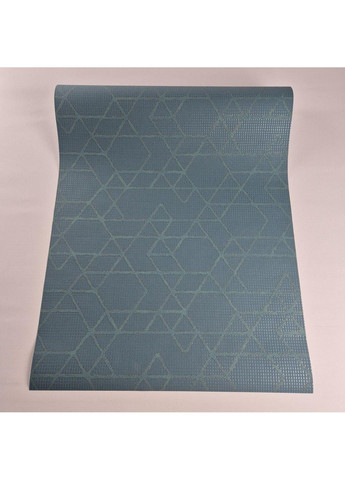 Шпалери вінілові 0.53 × 10.05 м 30824, сині з візерунком для спальні, вітальні, кабінету MARBURG (368895854)