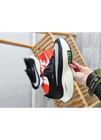 Чорно-білі Осінні кросівки чоловічі і жіночі nike air zoom alphafly black white | найк аір зум алфафлай чорні білі No Brand