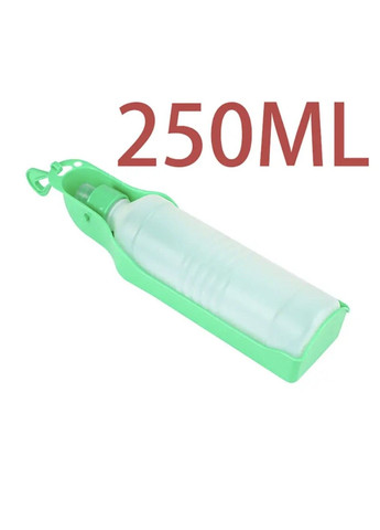 Дорожня портативна поїлка "GLORIA" Green для собак пляшка з чашею для води 250 мл Xtep (319664550)