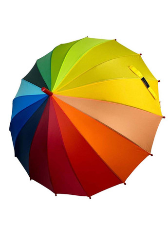 Детский полуавтоматический зонт-трость "Радуга" на 16 спиц Susino (289977484)