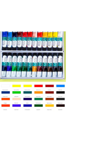 Профессиональный набор акриловых красок (24 * 10 мл.) Winsor & Newton (322772782)