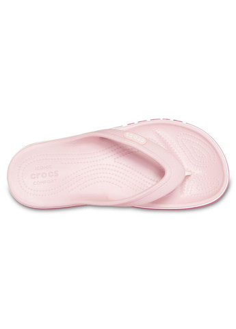 Розовые повседневные вьетнамки bayaband flip m7w9-39-25.5 см petal pink 205393 Crocs