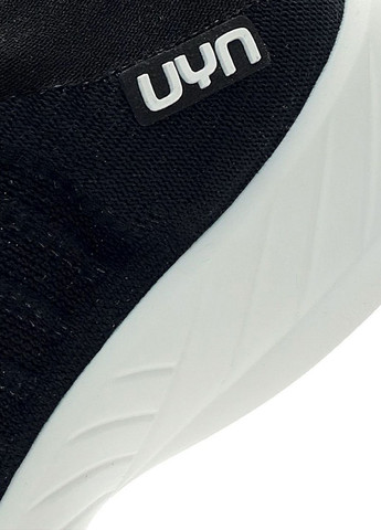 Черные кроссовки женские UYN 3D RIBS B036 Black/Charcoal