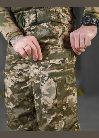 Тактические мужские штаны джоггеры черные No Brand (317349886)