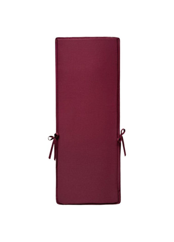 Матрац для шезлонга 150х50х2 см бордовий No Brand (324831608)