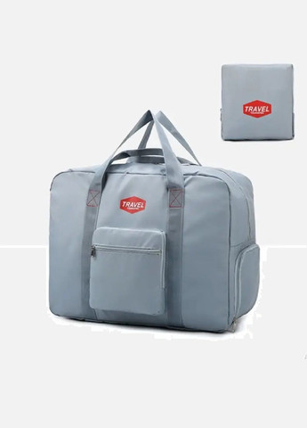 Сумка тревел кейс трансформер дорожная для путешествий командировок с тканевыми ручками 54х40х20 см (479532-Prob) Серая Unbranded (322186303)