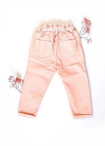Розовые джинсы 98 см розовый артикул л193 Zara