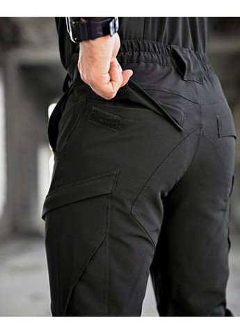 Тактичні чоловічі демісезонні штани чорні No Brand (370603917)