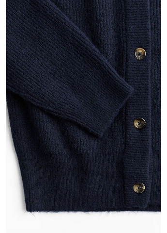 Темно-синий демисезонный кардиган H&M