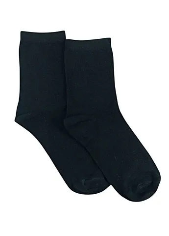 Чёрные носки женские классические премиум ps Premier Socks однотонные (390080403)