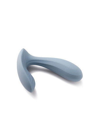 Смарт вібратор у трусики Erica Dusty Blue дуже гнучкий 2 мотори для вагінально кліторальної стимуляції Svakom (302297826)