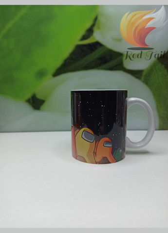 Кружка подарункова "Among us" 330 мл біла No Brand (328439513)