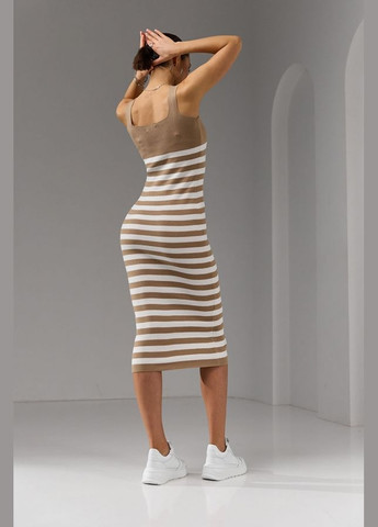 Темно-коричневое платье 2454 Bellise