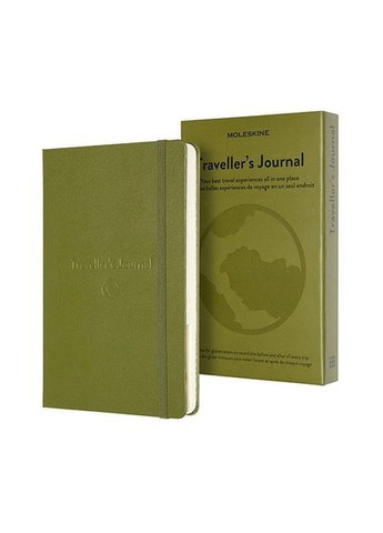 Блокнот Passion Путешествия средняя зеленая PASTRAV Moleskine (317303801)