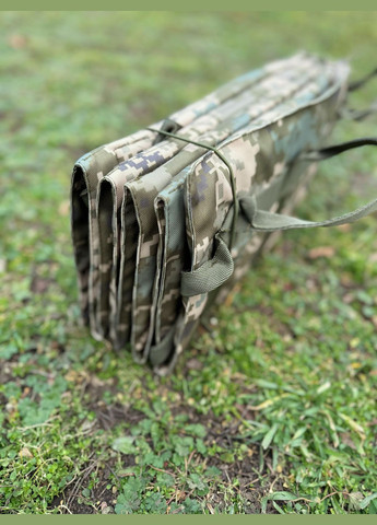 Каремат-носилки бескаркасные мягкие эвакуационные Get-Man Cordura 1000d 180 х 60 см Пиксель MM14 Get’Man KRMT-NSLK-GTMN-MM14-01 (316323041)