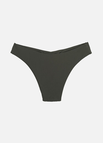 Оливковий (хакі) літній жіночі плавки — сліпи колір хакі цб-00250502 Teres