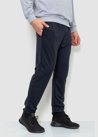 Темно-синие демисезонные брюки Ager