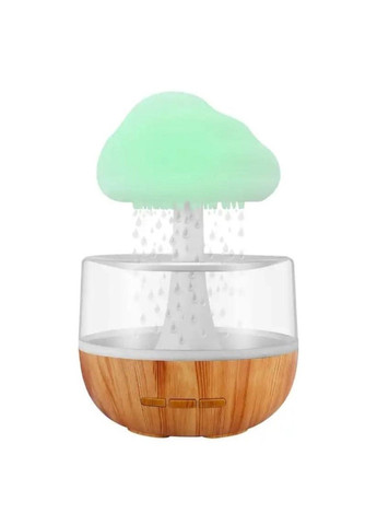 Зволожувач повітря нічник з ефектом дощу з підсвічуванням RGB у вигляді гриба Aroma (292144549)