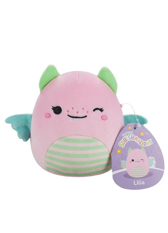 М'яка іграшка - Рожевий Дино (13 cm) Squishmallows (335054343)