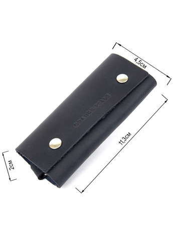 Ключница тубус кожаная на кнопках 11343 Grande Pelle (331913511)