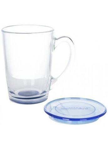 Чашка с крышкой NEW MORNING BLUE 320мл Синяя Luminarc (294206399)