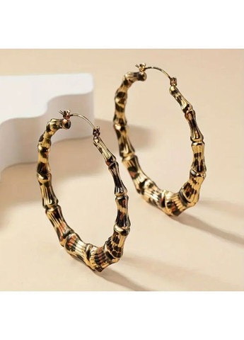 Серьги кольца Леопардовый принт No Brand (365751600)