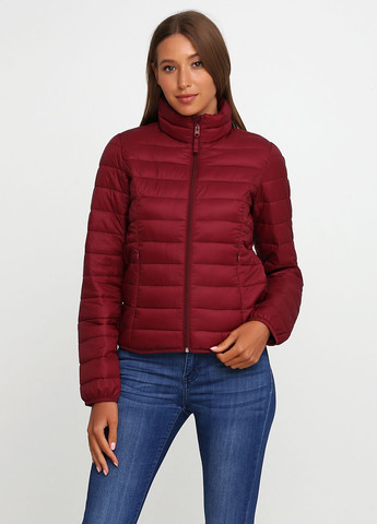 Бордовая демисезонная куртка демисезонная - женская куртка af5413w Abercrombie & Fitch